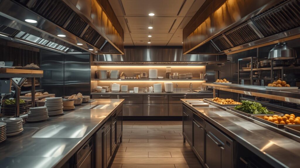 modern resturant kitchen